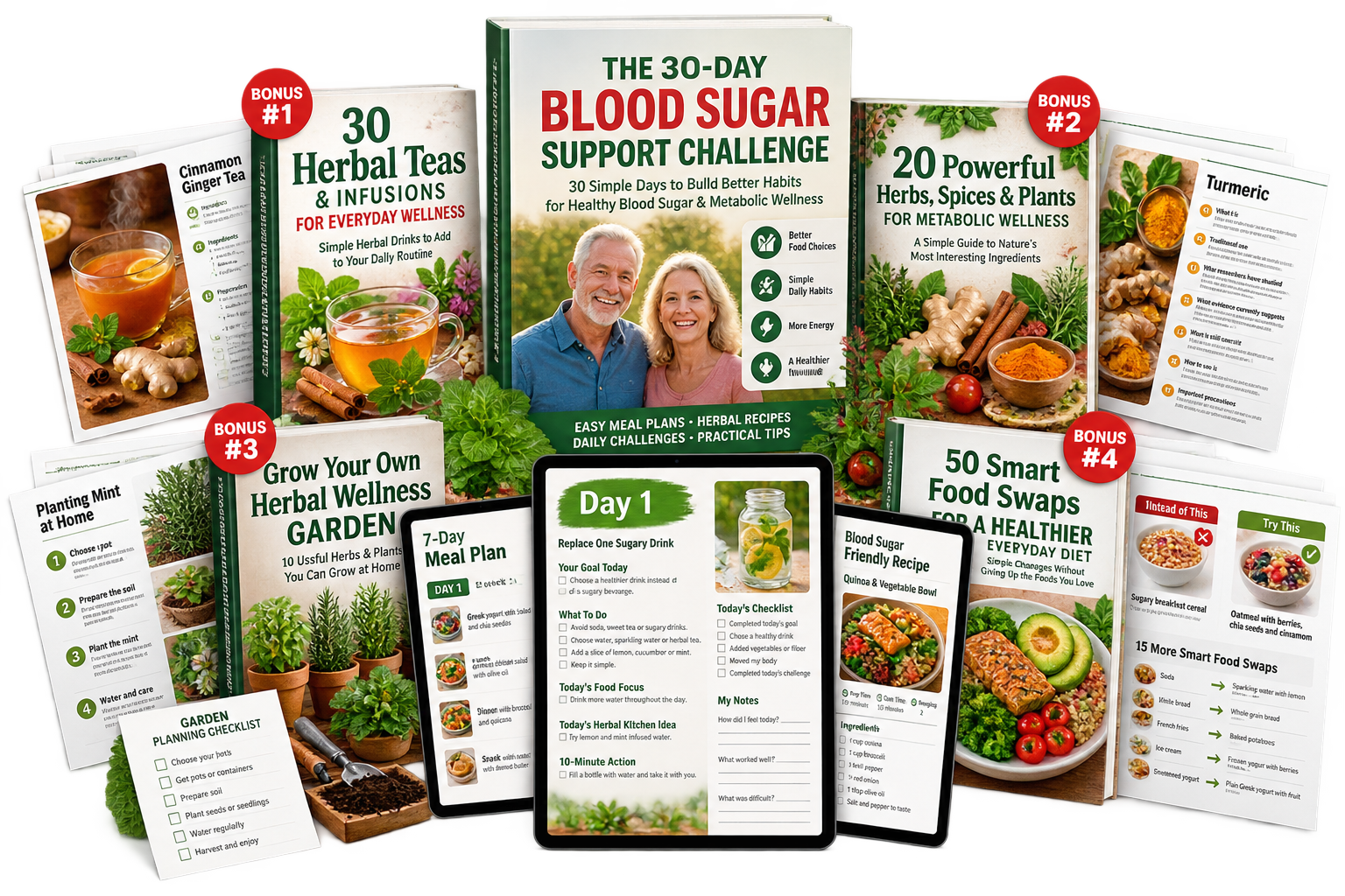 The 30-Day Blood Sugar Support Challenge ebook